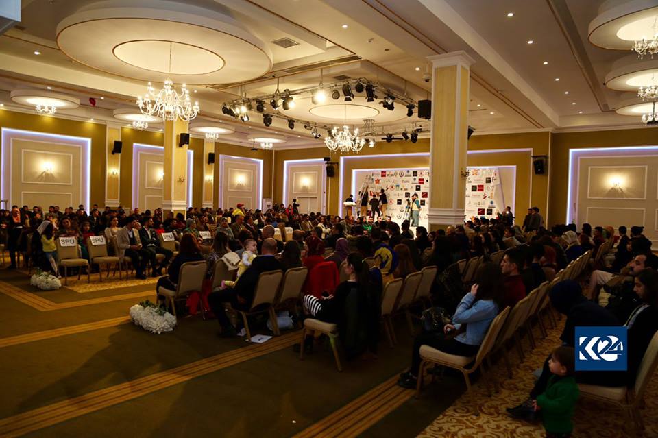 هذه المرة الاولى التي تقام فيها مثل هذه العروض للأشخاص من ذوي الاحتياجات الخاصة في اقليم كوردستان (صورة: كوردستان 24)